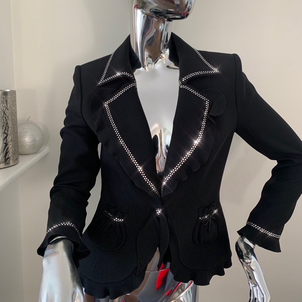 Brand new Made in Paris Rhinestones jacket